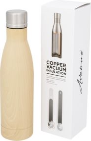 Vasa Holz-Kupfer Isolierflasche als Werbeartikel