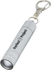 Schlüsselanhänger Nunki mit LED Licht als Werbeartikel