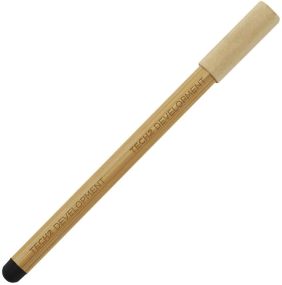 Seniko tintenloser Bambus Kugelschreiber als Werbeartikel