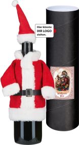 Wine Tube Weihnachtsmann als Werbeartikel