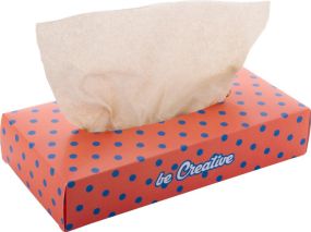 Papiertaschentücher CreaSneeze als Werbeartikel