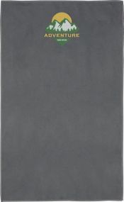 Pieter ultraleichtes und schnell trocknendes GRS Handtuch 30 × 50 cm als Werbeartikel