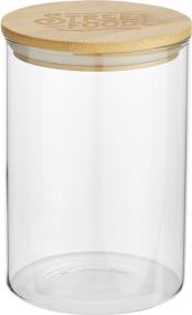 Boley 550 ml Glasbehälter für Lebensmittel als Werbeartikel
