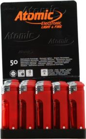 Elektronik Feuerzeug Atomic Light and Fire als Werbeartikel