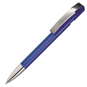 Uma-Pen Kugelschreiber Sky transparent M SI als Werbeartikel