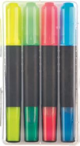 Uma Textmarker 4er Set Liqeo Highlighter Pen als Werbeartikel