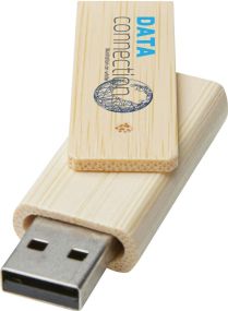 USB-Stick Rotate aus Bambus als Werbeartikel