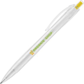 Aqua Clear - Eco Kugelschreiber aus Recyclingkunststoff als Werbeartikel