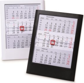 Tischkalender Standard, 6-sprachig als Werbeartikel