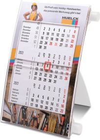 Tischkalender Vision, 6-sprachig als Werbeartikel