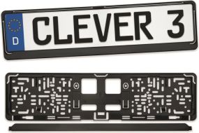 Kennzeichen-Verstärker Clever 3 als Werbeartikel