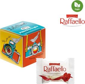 Mini Promo-Würfel mit Raffaello als Werbeartikel