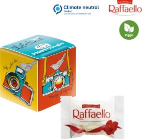 Mini Promo-Würfel mit Raffaello als Werbeartikel