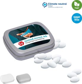 MINI-Klappdose mit Cool Ice als Werbeartikel