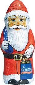 Gubor Weihnachtsmann neutral als Werbeartikel