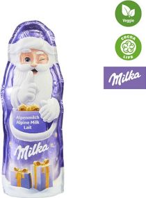 Milka Weihnachtsmann - neutrale Ware als Werbeartikel