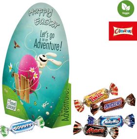 Konturen-Schachtel Ei, mit Celebrations® als Werbeartikel