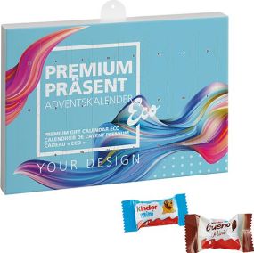 Premium Präsent-Adventskalender ECO, Kinder Mix als Werbeartikel