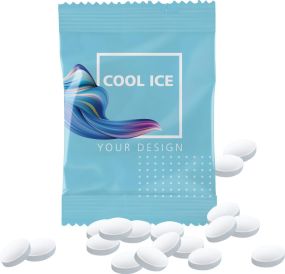 Cool Ice Tüten, 10g, 85x60 mm - Standard als Werbeartikel