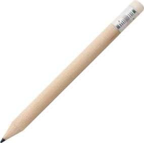 Mini Bleistift Barter mit Radiergummi als Werbeartikel