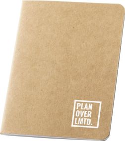 BULFINCH Umweltfreundliches Notizbuch Blanko aus recyceltem Karton als Werbeartikel