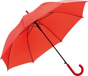 Schirm aus 190T-Polyester mit gummiertem Griff Michael als Werbeartikel