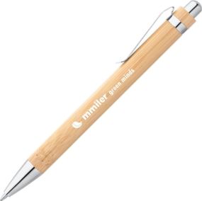 Kugelschreiber aus Bambus Hera als Werbeartikel