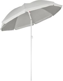 Sonnenschirm mit Silberfutter aus 210T Parana als Werbeartikel