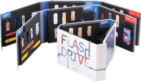 Muster-Set Bedruckte USB-Sticks als Werbeartikel