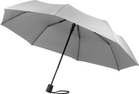 Faltbarer Regenschirm aus rPET mit PP-Griff Cimone als Werbeartikel