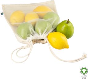 Wiederverwendbare Food Bag Eva Fairtrade als Werbeartikel