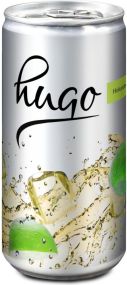 Hugo alkoholischer Cocktail Slimline-Dose 200 ml als Werbeartikel