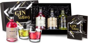 Gin-Tasting Set, 3 exklusive Gin-Sorten als Werbeartikel