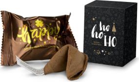 Glückskeks Schokoladen-Geschmack als Werbeartikel