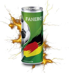 Promo Energy – Energy drink zur Fußball Europameisterschaft 2024 – 250 ml