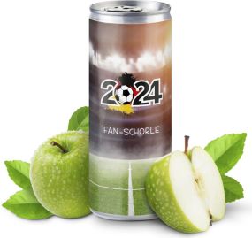 Promo Fresh – Apfelschorle zur Fußball Europameisterschaft 2024 – 250 ml