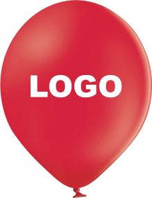 Luftballons - Natur Pur! 90/100 mit 1c-Siebdruck als Werbeartikel