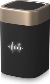 Antibakterieller Lautsprecher Clever S30 mit Leuchtlogo SCX.design als Werbeartikel
