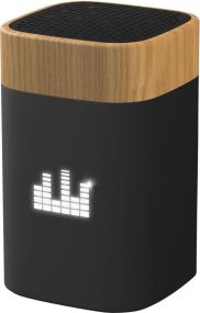 Antibakterieller Lautsprecher Clever S31 mit Leuchtlogo SCX.design als Werbeartikel