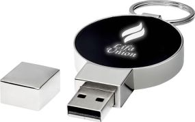 Runder Light Up USB Stick als Werbeartikel