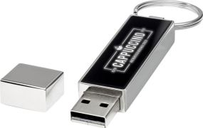 Rechteckiger Light Up USB Stick als Werbeartikel