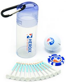 Golfball Geschenkset 6 als Werbeartikel