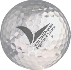 Golfball mit Personalisierung, inkl. Werbedruck als Werbeartikel