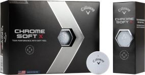 Golfball Callaway Chrome Soft X 20 als Werbeartikel