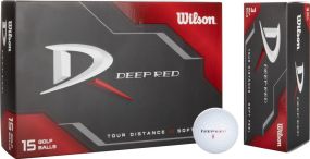 Golfball Wilson Deep Red als Werbeartikel