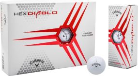 Golfball Callaway HEX Diablo - inkl. Digital Druck als Werbeartikel