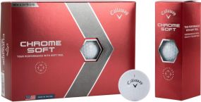 Golfball Callaway Chrome Soft 20 - inkl. Druck