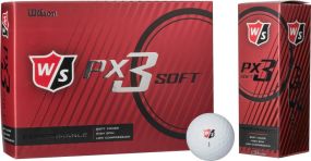 Golfball Wilson PX3 Soft - inkl. Digital Druck als Werbeartikel