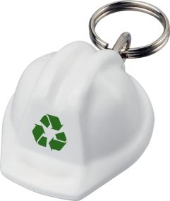 Kolt Schutzhelm Schlüsselanhänger aus recyceltem Material als Werbeartikel