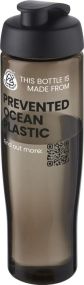 Sportflasche H2O Active® Eco Tempo 700 ml mit Klappdeckel, aus Ocean Plastic als Werbeartikel